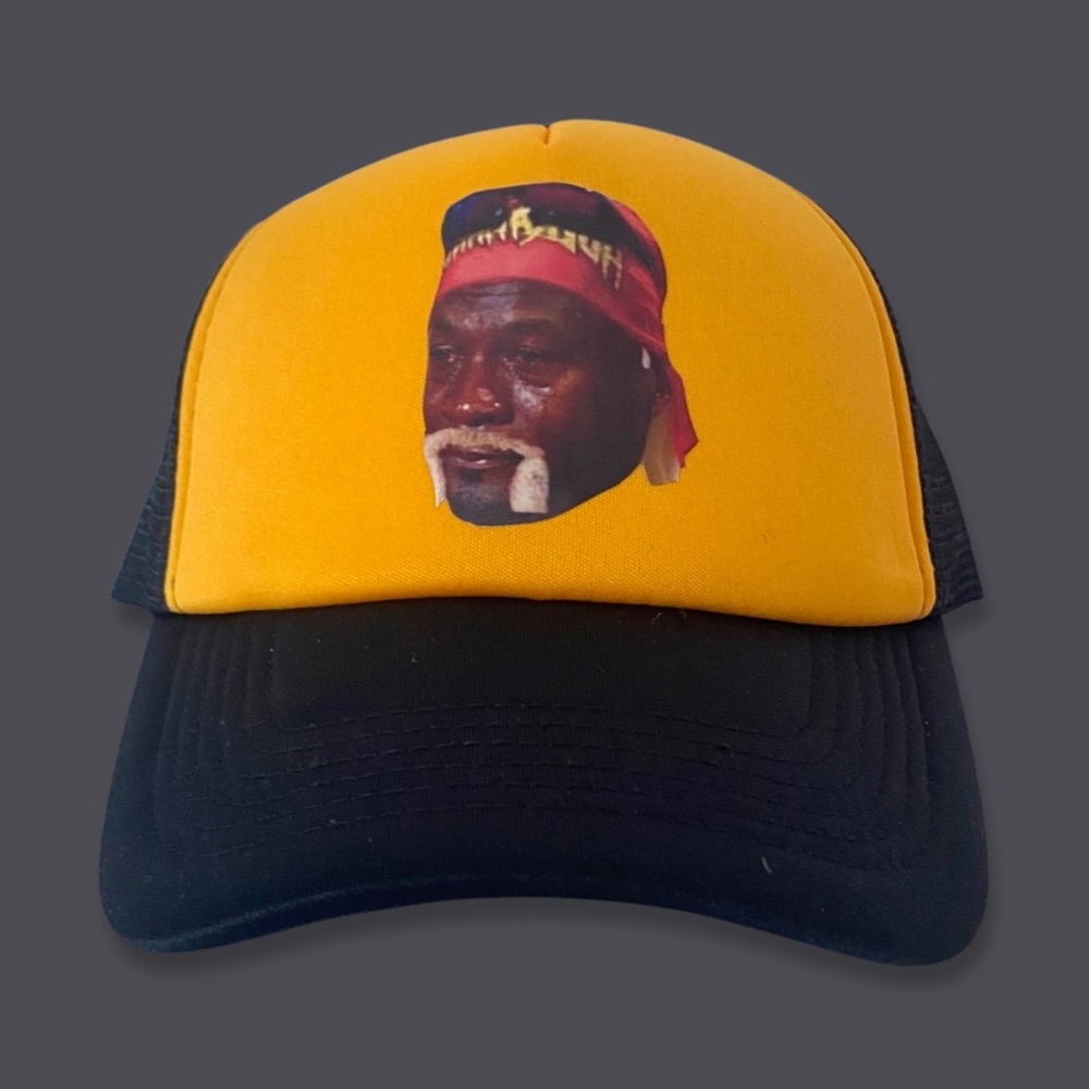 Crying Mesh Trucker SnapBack (1 of 1 NO DUPLICATE) by AK Designs